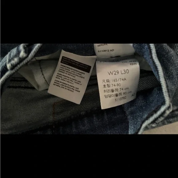 Levi 514™ STRAIGHT FIT MEN'S JEANS 29/30 - Picture 3 of 3